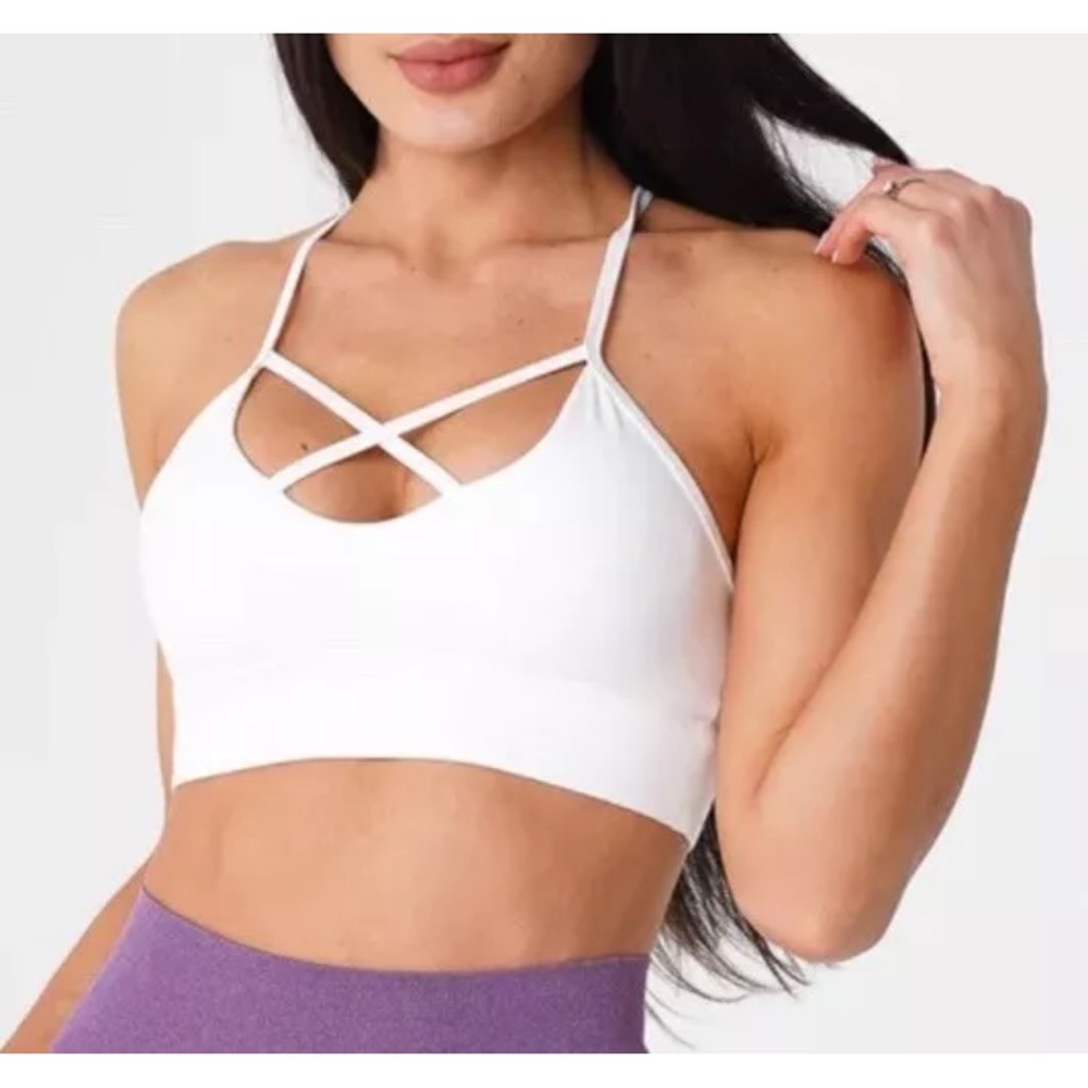 NVGTN white Oasis Bra NWT